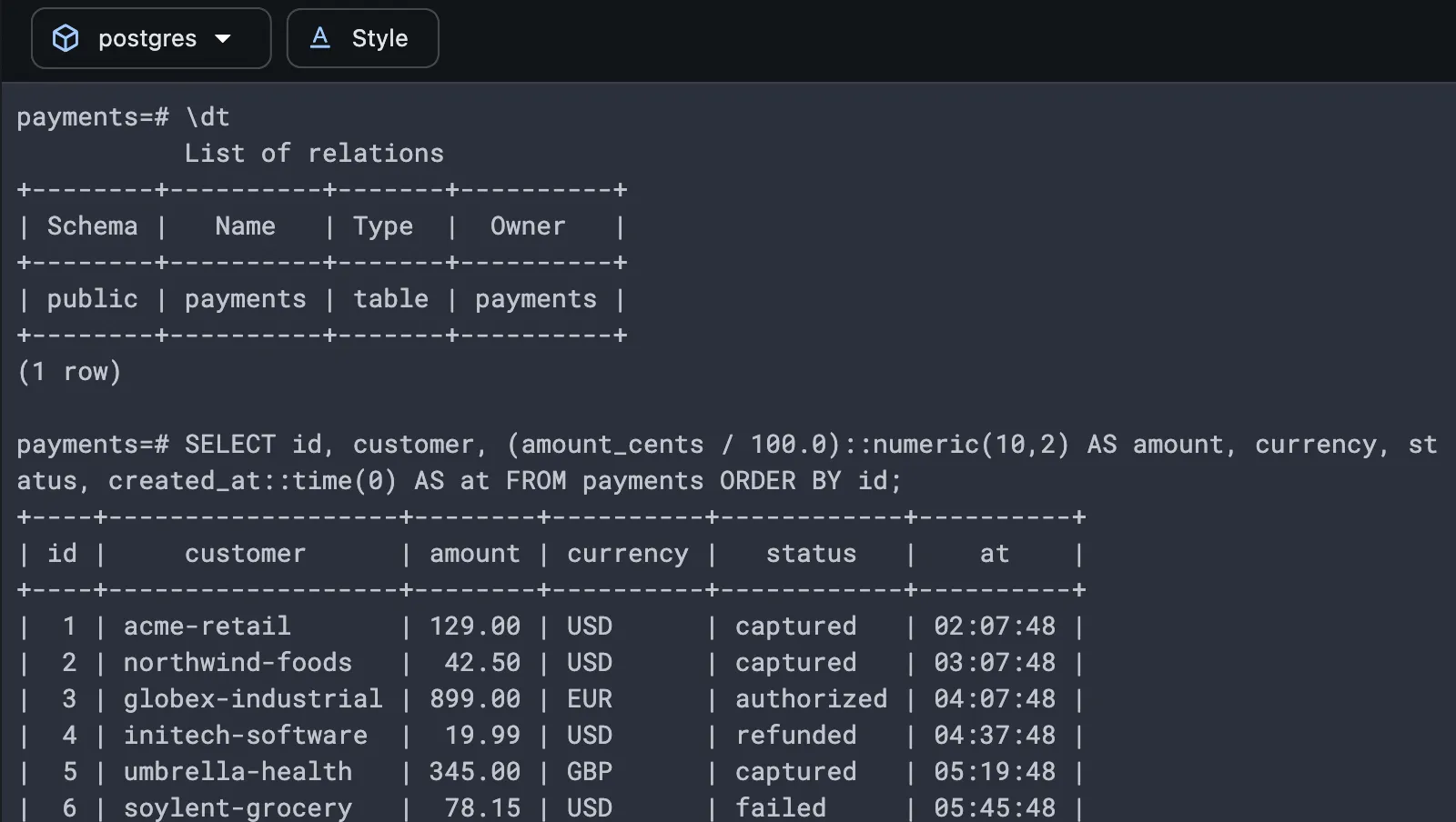 A terminal session inside a running Redis container in Kubeterm, showing redis-cli commands and their output.